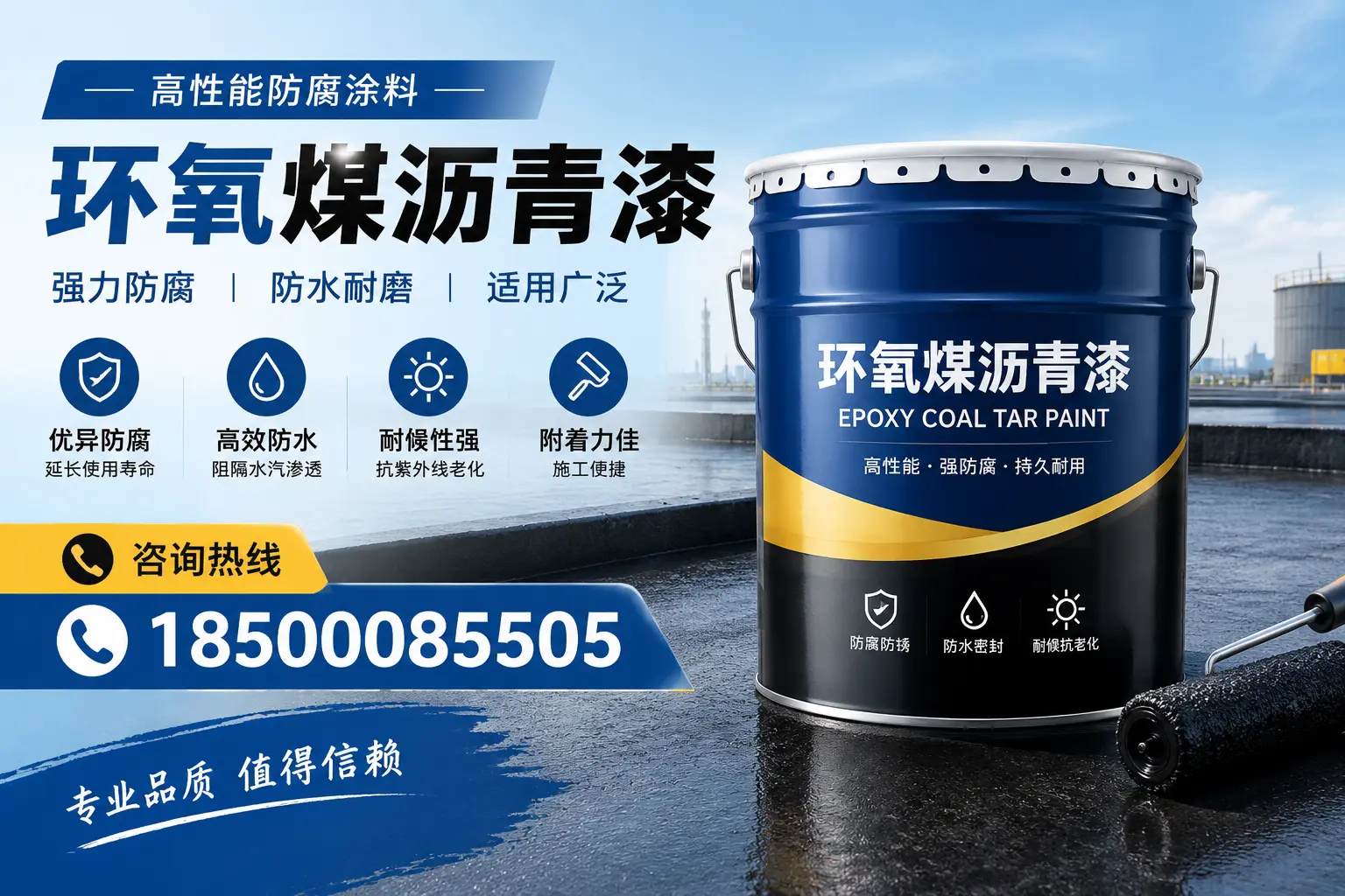 环氧煤沥青漆的主要成分与功能，定西用户深度了解