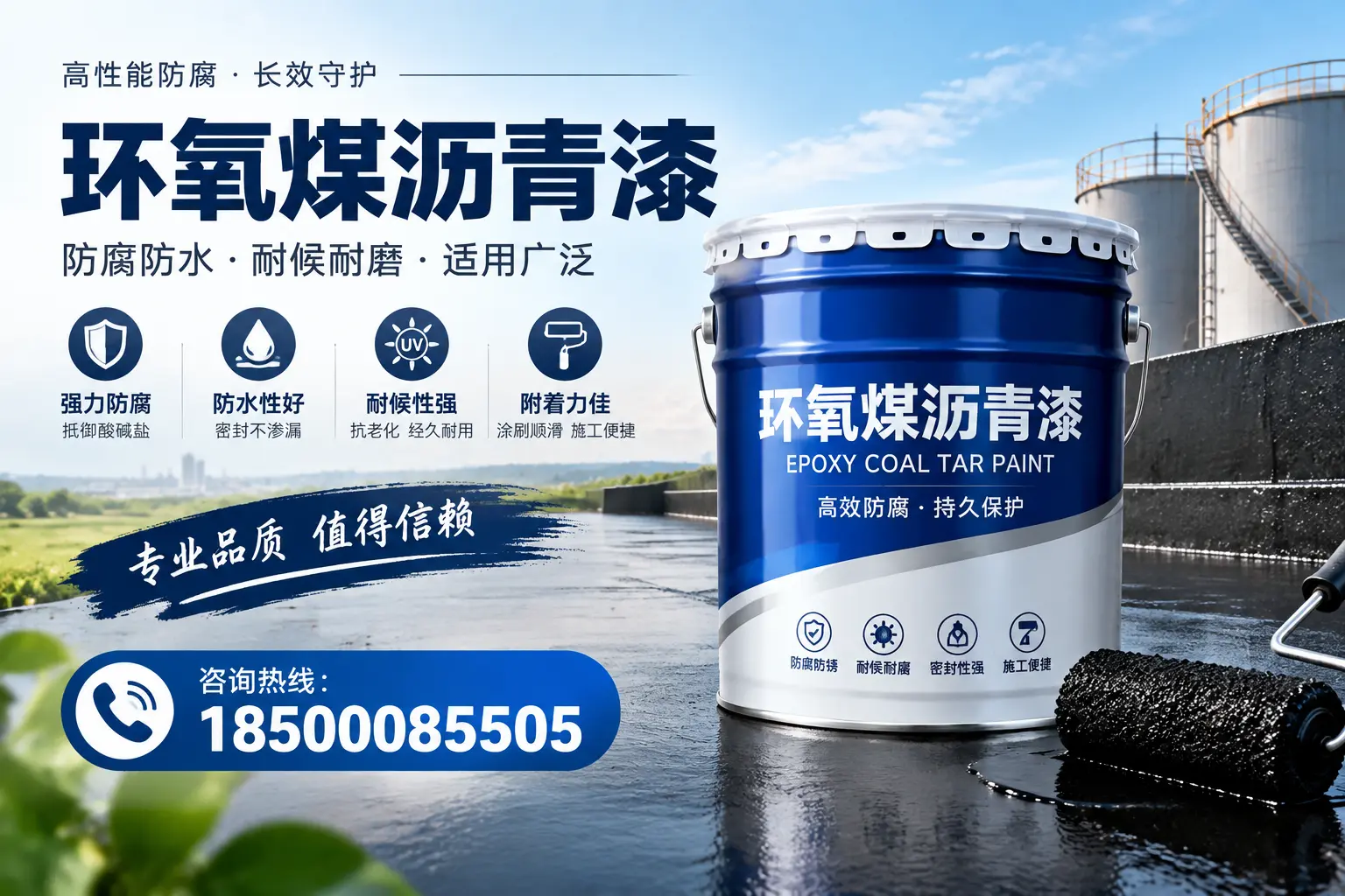 环氧煤沥青漆与油漆的区别，定西消费者最关心的问题